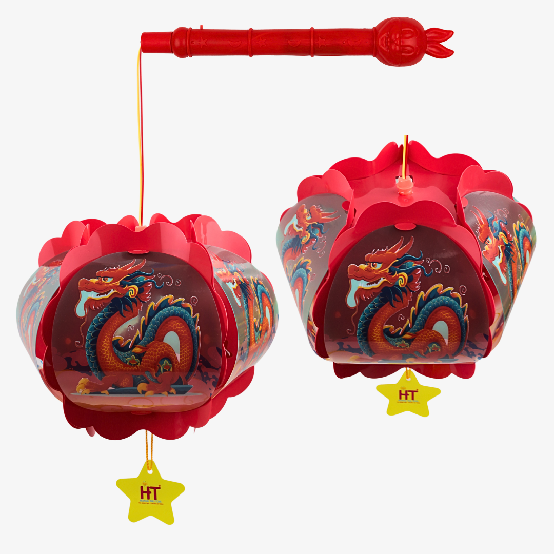 Lồng đèn 5 mảnh Rồng HT7784