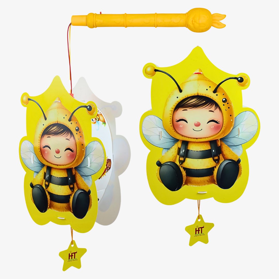 Lồng đèn 2 mảnh Ong vàng HT7785-26