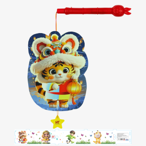 Lồng đèn 2 mảnh hổ chibi HT7785
