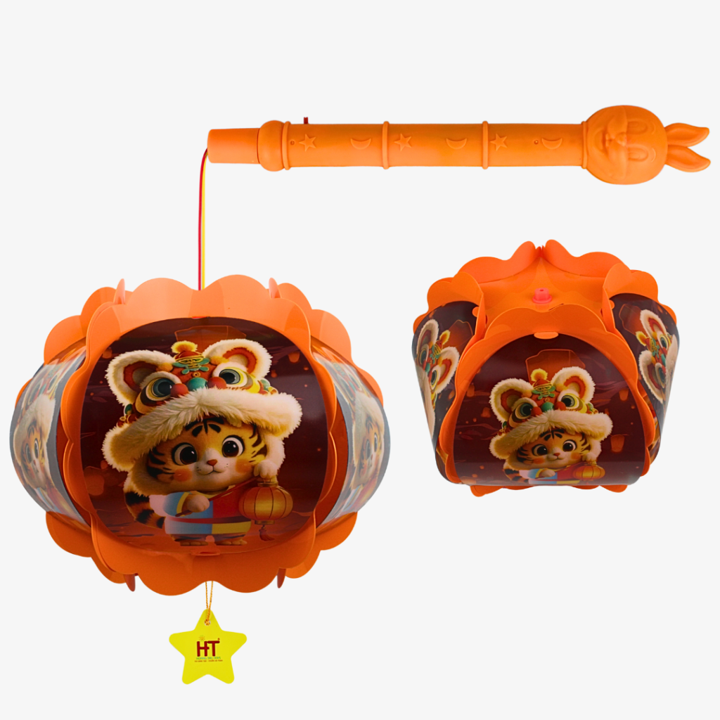 Lồng đèn 5 mảnh lân chibi HT7784