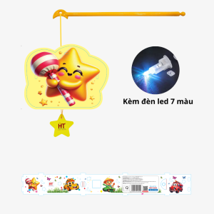 Lồng đèn 2 mảnh mini ngôi sao HT2226