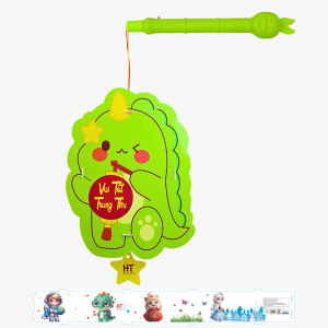 Lồng đèn 2 mảnh khủng long chibi HT7785