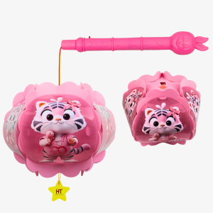 Lồng đèn 5 mảnh hổ hồng HT7784