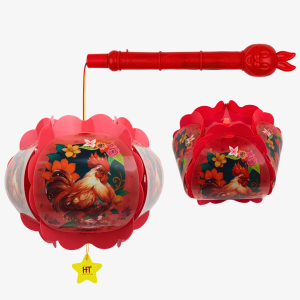 Lồng đèn 5 mảnh gà trống HT7784